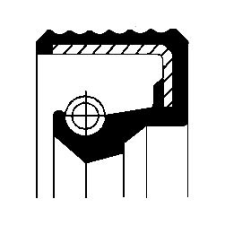 CORTECO Tömítőgyűrű, főtengely CORTECO 20034129B kormányvezérlő és kiegészítői