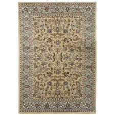 CORTINATEX Excellent 804 bézs levél mintás szőnyeg 120x170 cm lakástextília