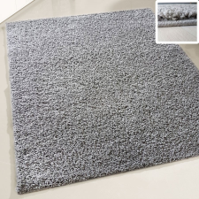 CORTINATEX My shaggy 380 középszürke színű szőnyeg 70x250 cm lakástextília