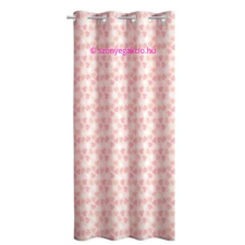CORTINATEX SC Függöny rózsaszín szivecskés 160x250 cm lakástextília