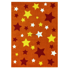 CORTINATEX Trendy Kids Narancs csillagos D234A szőnyeg 120x170 cm lakástextília
