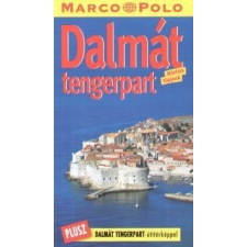 Corvina Kiadó Dalmát tengerpart útikönyv Marco Polo térkép