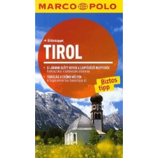 Corvina Kiadó Tirol útikönyv Marco Polo 2012 térkép