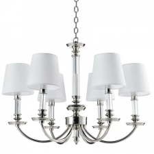 Cosmolight Cosmolight SIENA P06308WH NI Csillár 6x40W/E14 IP20 világítás