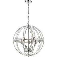 Cosmolight glamour klasszikus csillár orlando króm átlátszó cosp05735ch világítás
