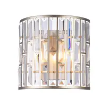 Cosmolight glamour kristály fali lámpa kiev átlátszó pezsgő cosw02103cp világítás