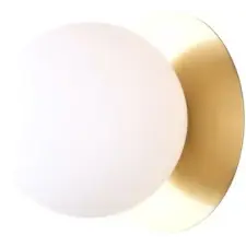 Cosmolight modern fali lámpa cape town fehér sárgaréz cosw01063br világítás