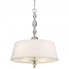 Cosmolight modern függeszték cancun fehér króm cosp04981ch-wh világítás