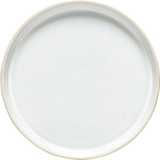 Costa Nova Desszertes tányér, Costa Nova Notos 16,7 cm, fehér, megemelt perem tányér és evőeszköz