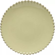 Costa Nova »Pearl« Lapos tányér, magasság: 24 mm, átmérő: 220 mm, Zöld tányér és evőeszköz