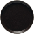 Costa Nova Tányér, Costa Nova Notos 7,7 cm, fekete, megemelt perem
