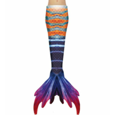  Costum de baie Sirena, Bleu, Orange, 110 cm gyerek fürdőruha