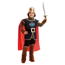 Costum Rege Medieval pentru baieti 5-6 ani 116 cm jelmez