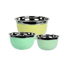 COSY Cosy BGEU-4239 3 részes rozsdamentes tál szett konyhai eszköz