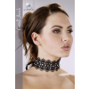 Cottelli Collection Embroidered Choker+Rhinestones