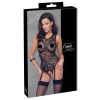 Cottelli Cottelli Bondage - Csipke body pántokkal (fekete)