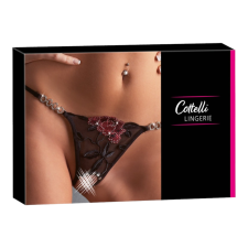 Cottelli - Nyitott rózsás tanga női tanga