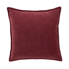 COTTON VELVET párna, bordó 45 x 45cm lakástextília