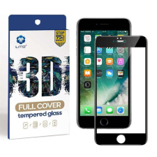 Cover Apple iPhone 7/8 Lito 3D HD Full Cover Üvegfólia - Fekete mobiltelefon kellék