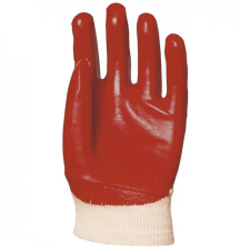 Coverguard 3420 MÁRTOTT PVC KESZTYŰ, PIROS, SZELLŐZŐ KÉZHÁTTAL_10 (G) védőkesztyű