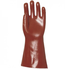 Coverguard 3634 MÁRTOTT PVC KESZTYŰ, BORDÓ, SAV/LÚG/OLAJÁLLÓ, 36CM_8 (G) védőkesztyű