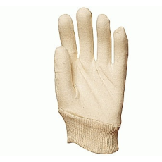 Coverguard 4100-05 PAMUT munkavédelmi KESZTYŰ, 30 GR-OS FEHÉR INTERLOCK, MANDZSETTÁVAL