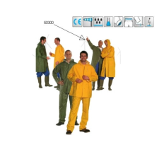Coverguard 50300, PVC esőköpeny, 120 cm hosszú munkaruha