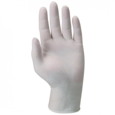 Coverguard 5812B XL LATEX VIZSGÁLÓ KESZTYŰ PÚDEROZOTT/100 DB XL ZÖLD DOBOZ (G)