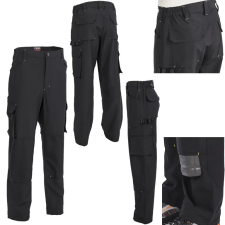 Coverguard 5TEP01000S TENERIO RUGALMAS DEREKAS MUNKANADRÁG FEKETE_S (G) munkaruha