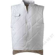 Coverguard Albatros fehér bélelt steppelt mellény 5ALBWL (fehér, L) munkaruha