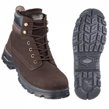 Coverguard Bakancs Marble S3 barna nubukbőr kompozit lábujjvédő PU barna/fekete 41 munkavédelmi cipő