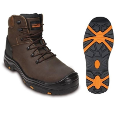 Coverguard Bakancs Topaz S3 SRC HRO hőálló talpú kompozit barna/fekete/narancs 42