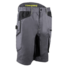 Coverguard Baru bermuda (szürke/lime, L) munkaruha