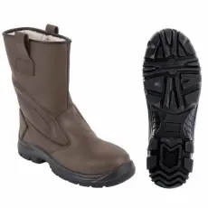 Coverguard Bőrcsizma Piemontite S3 színbőr szőrmebélés kompozit lábujjvédő barna 45