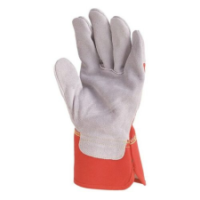 Coverguard Bőrkesztyű COVERGUARD vászon piros 10-es 2 darab/pár védőkesztyű