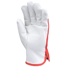 Coverguard BŐRKESZTYŰ, SZÜRKE SZÍNMARHA/PIROS PAMUT, CSUKLÓGUMI_8