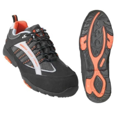Coverguard Cipő Hillite S1P SRA HRO kompozit+wellmax fekete/szürke/narancs 43
