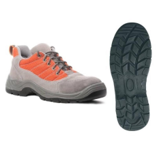 Coverguard Cipő Spinelle S1P velúr szellőző betét szürke/narancs 36