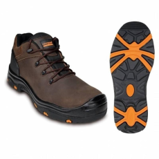 Coverguard Cipő Topaz S3 SRC HRO hőálló talpú kompozit barna/narancs/fekete 45