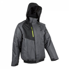 Coverguard Dzseki Goma ripstop téli gumírozott derék polárral bélelt szürke/fekete XL