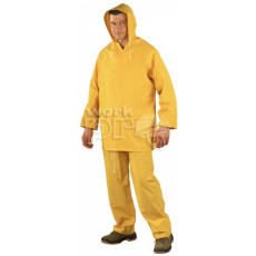 Coverguard Esőruha PVC sav és lúgálló kapucnis sárga XL