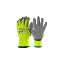 Coverguard Eurowinter téli sárga kesztyű, szürke latex tenyér védőkesztyű