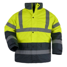 Coverguard Fényvisszaverő téli kabát, Roadway, vízálló hőszigetelő béléssel 5XL