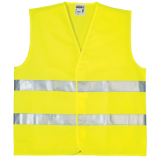 Coverguard FLUO JÓL LÁTHATÓSÁGI MELLÉNY,2 KERESZTCSÍK,SÁRGA_XXXXXL csgt láthatósági ruházat