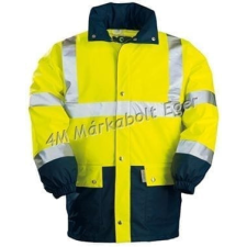 Coverguard Harbor Pu Esőkabát Sárga - L láthatósági ruházat