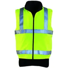 Coverguard HI-WAY polár bélés mellény, sÁrga, 3M XXL munkaruha