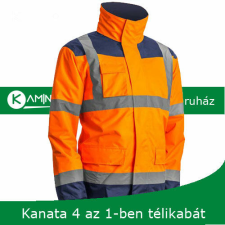 Coverguard Kanata 4 az 1-ben jólláthatósági télikabát láthatósági ruházat