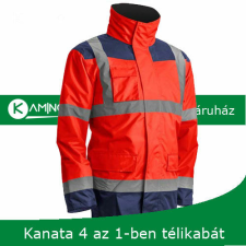Coverguard Kanata 4 az 1-ben jólláthatósági télikabát láthatósági ruházat