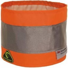 Coverguard Karszalag fényvisszaverő 300d Oxford PES/PU 5cm scotchlite narancs
