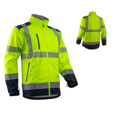 Coverguard KAZAN KOMBINÁLHATÓ HI-VIZ SÁRGA SOFTSHELL FELSŐ